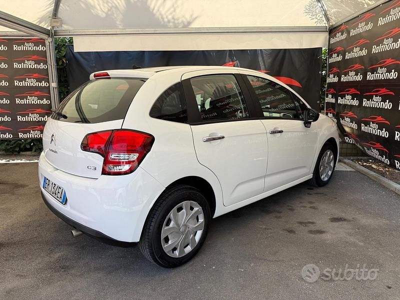 Usata Citroën C3 68 CV (50 kW) 2013 Bianco Utilitaria