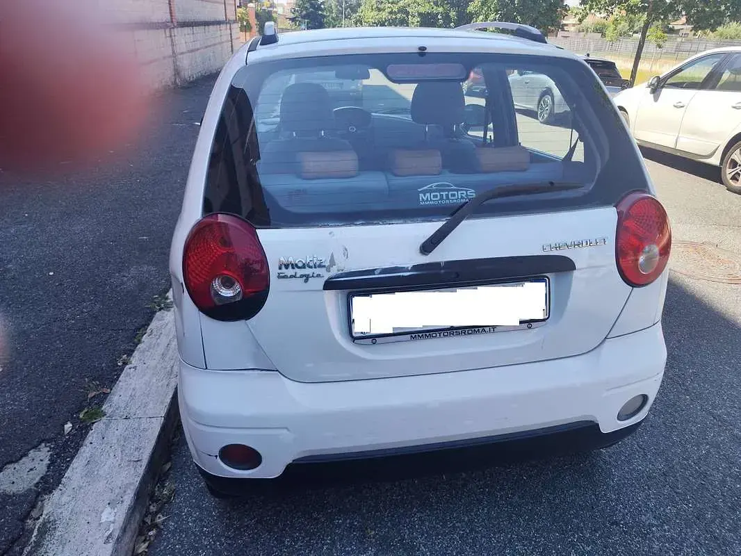 Usata Chevrolet Matiz SE 52 CV (38 kW) 2008 Bianco Utilitaria