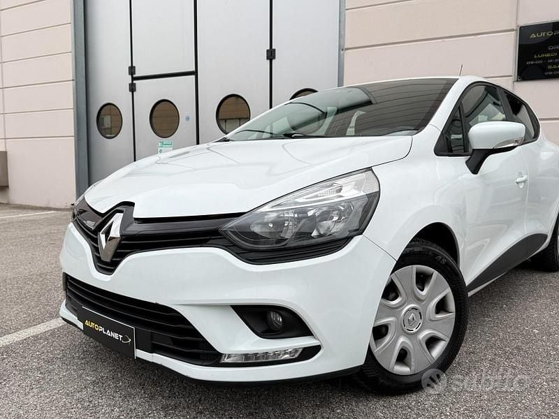 Usata Renault Clio IV 75 CV (55 kW) 2018 Bianco Berlina