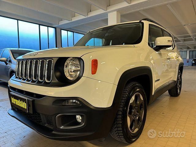Bianco Usata 2017 Jeep Renegade Longitude SUV | 11.990 € (Buon prezzo) - Immagine 1/4