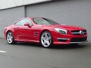 Usata Mercedes SL63 AMG AMG 537 CV (394 kW) 2012 Rosso Cabrio