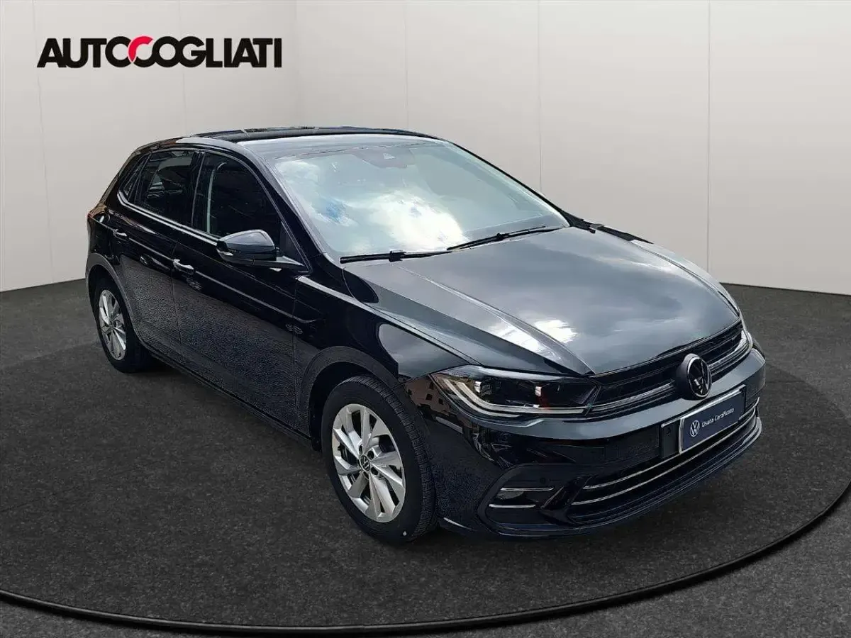 Usata VW Polo Style 95 CV (69 kW) 2025 Nero Utilitaria