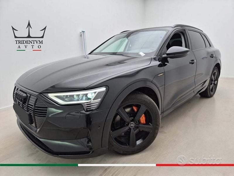 Usata Audi e-tron S-Line 230 kW (313 CV) 2019 Nero SUV