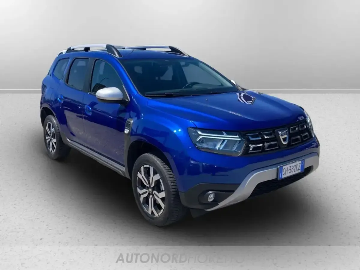 Usata Dacia Duster Prestige 114 CV (83 kW) 2022 Blu/azzurro SUV