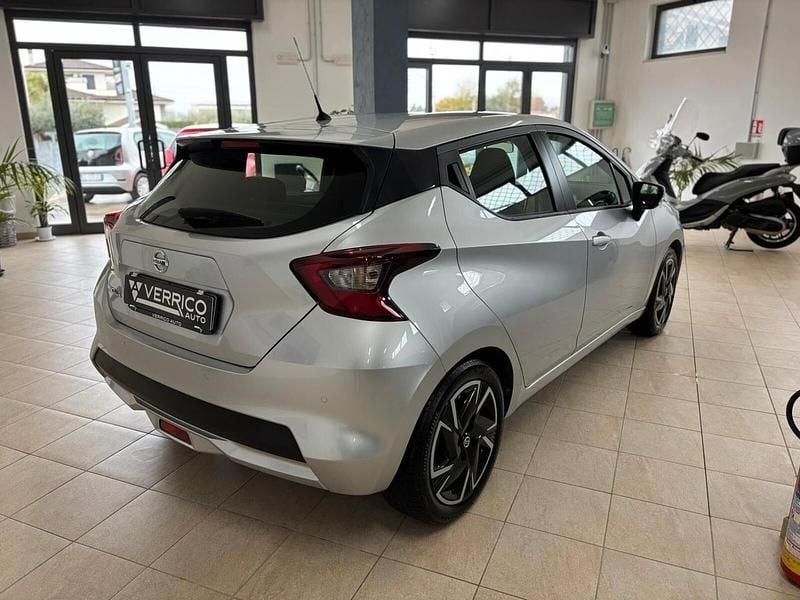 Usata Nissan Micra 87 CV (63 kW) 2022 Argento Utilitaria