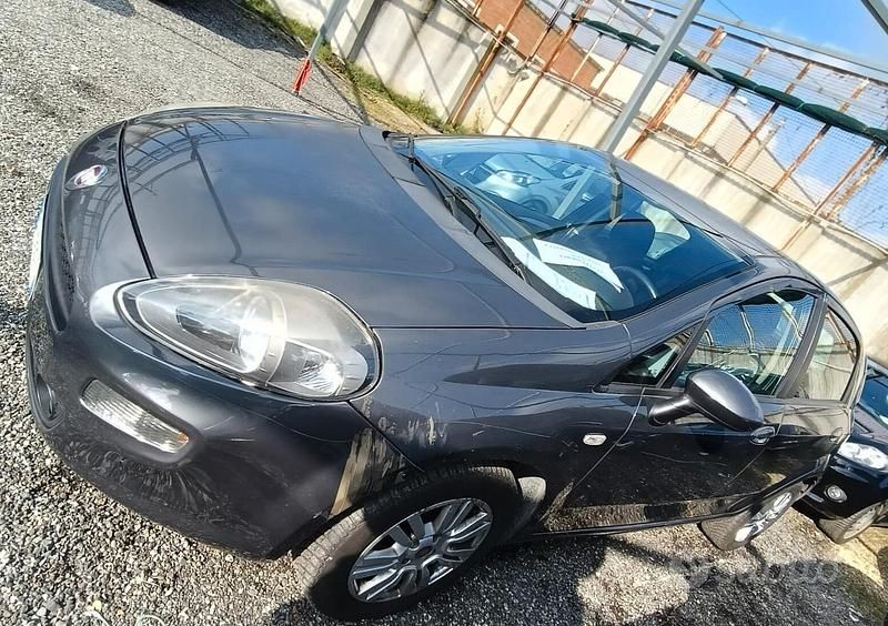 Usata Fiat Punto Lounge 77 CV (56 kW) 2014 Grigio Utilitaria