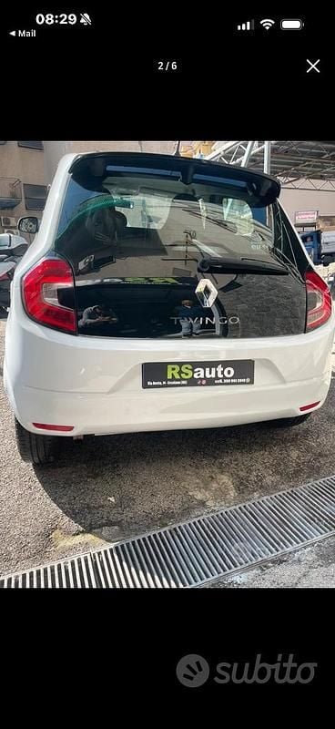Usata Renault Twingo 65 CV (47 kW) 2020 Bianco Utilitaria