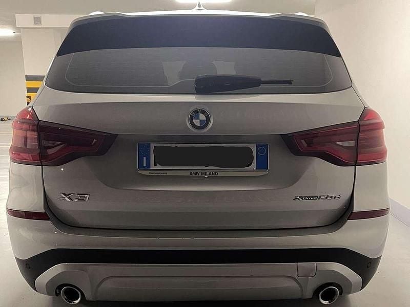 Usata BMW X3 Advantage 190 CV (139 kW) 2021 Argento SUV