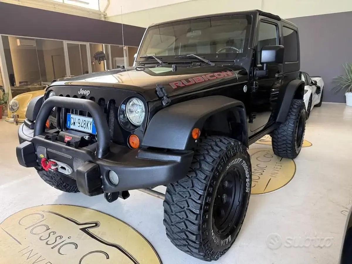Usata Jeep Wrangler Rubicon 199 CV (146 kW) 2007 Nero SUV