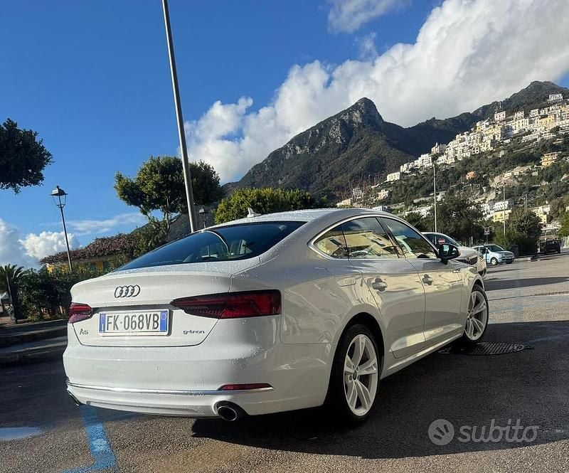 Usata Audi A5 170 CV (125 kW) 2018 Bianco Coupé