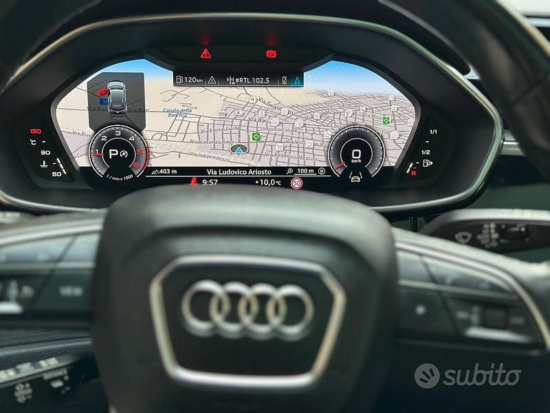 Usata Audi Q3 Advanced 150 CV (110 kW) 2021 Nero SUV