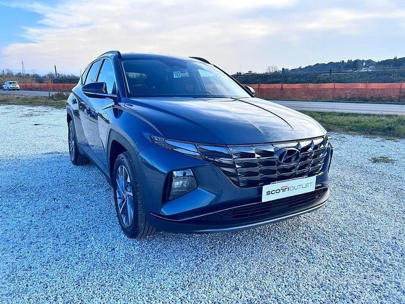 Usata Hyundai Tucson 116 CV (85 kW) 2021 Blu SUV
