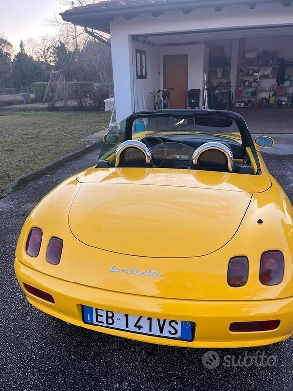 Usata Fiat Barchetta 131 CV (96 kW) 1998 Giallo Cabrio