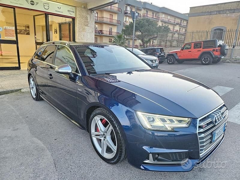 Usata Audi S4 353 CV (259 kW) 2018 Blu Station wagon