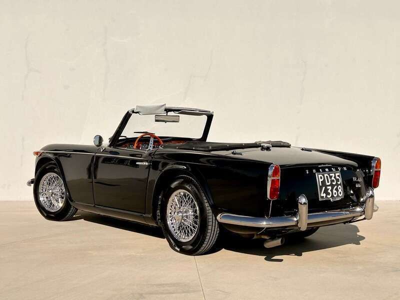 Usata Triumph TR4 102 CV (75 kW) 1967 Nero Cabrio
