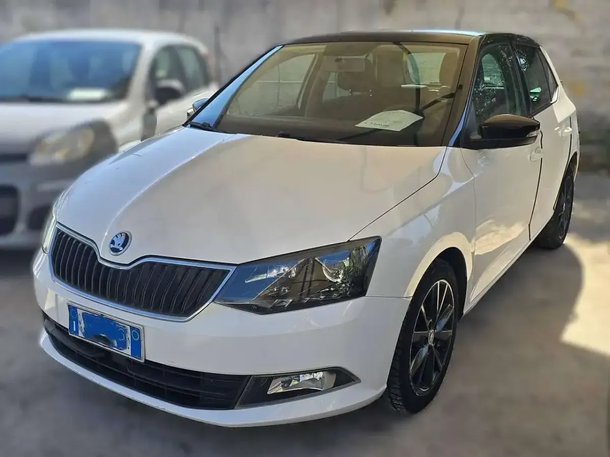 Usata Skoda Fabia Style 75 CV (55 kW) 2016 Bianco Berlina