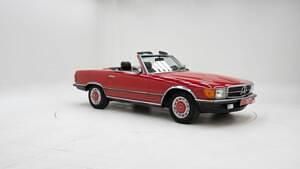 Usata Mercedes SL280 185 CV (136 kW) 1983 Rosso Cabrio