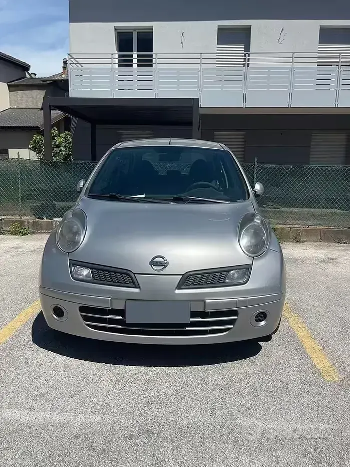 Usata Nissan Micra 80 CV (58 kW) 2008 Grigio Berlina