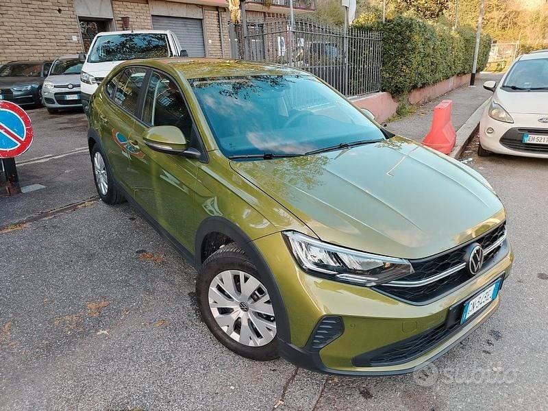 Usata VW Taigo Life 95 CV (69 kW) 2022 Visual green metallizzato SUV