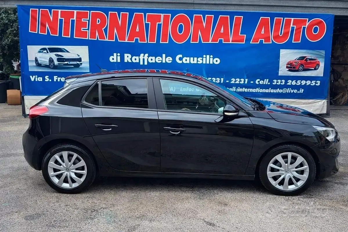 Usata Opel Corsa GS Line 102 CV (75 kW) 2020 Nero Utilitaria