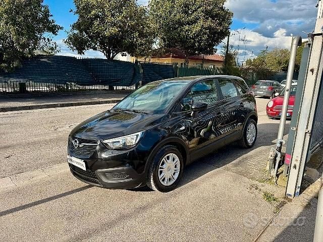 Usata Opel Crossland X 83 CV (61 kW) 2018 Nero SUV