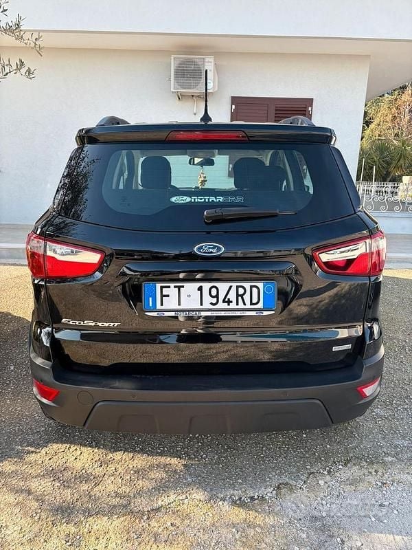 Usata Ford Ecosport Business Edition 125 CV (91 kW) 2019 Nero SUV
