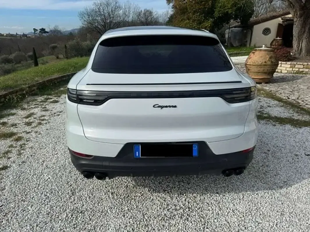 Usata Porsche Cayenne Coupe Platinum Edition 340 CV (250 kW) 2022 Bianco Coupé
