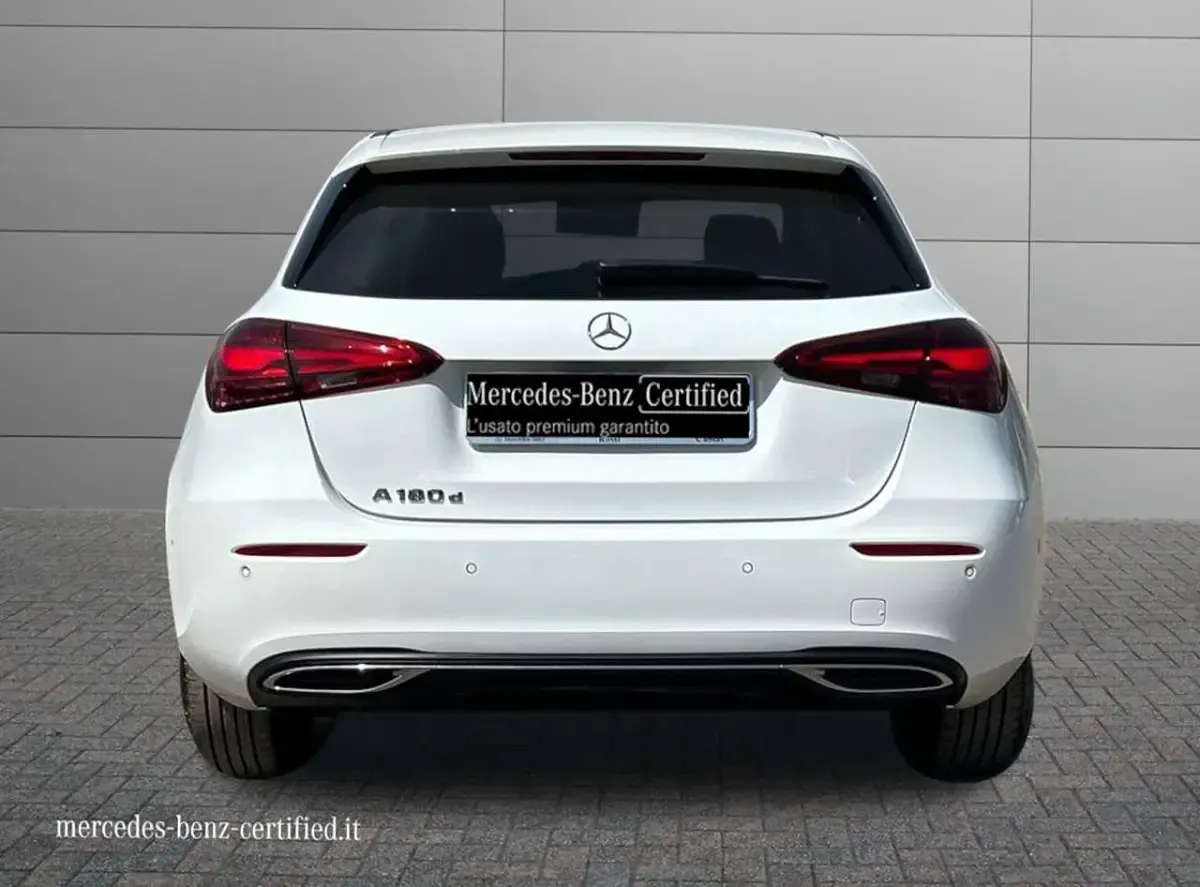 Usata Mercedes A180 Advanced 116 CV (85 kW) 2025 Bianco Berlina