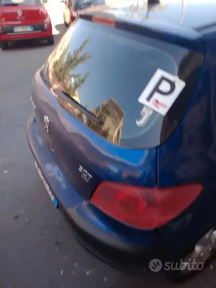 Usata Peugeot 307 88 CV (64 kW) 2008 Bluazzurro Utilitaria