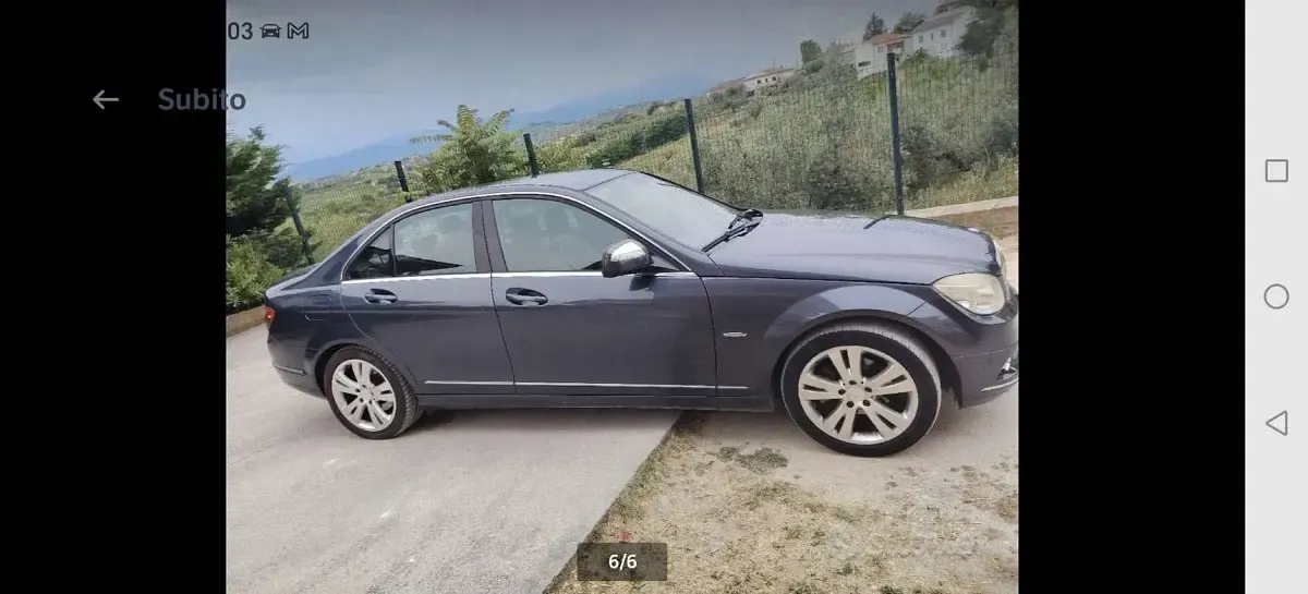 Usata Mercedes C220 Avantgarde 170 CV (125 kW) 2008 Berlina