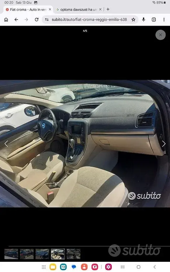 Usata Fiat Croma 150 CV (110 kW) 2006 Bluazzurro Station wagon