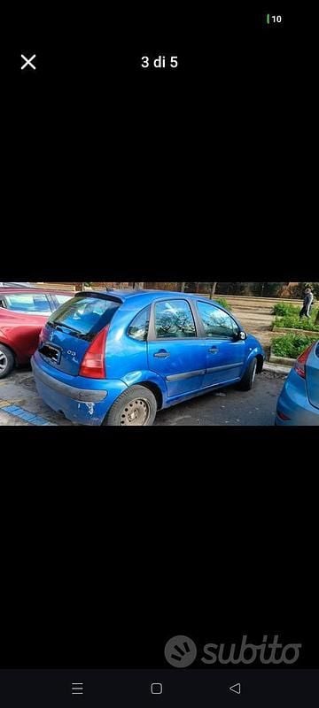 Gebraucht Citroën C3 60 PS (44 kW) 2003 Blau Kleinwagen