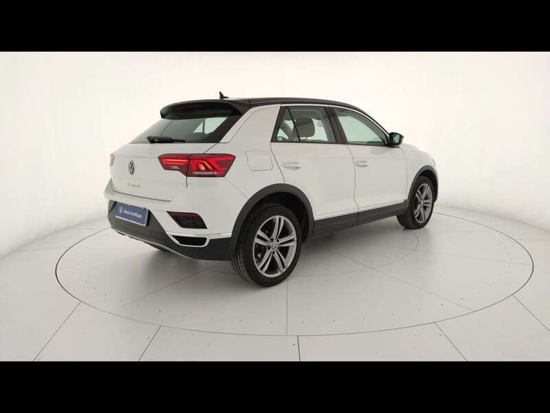 Usata VW T-Roc Advance 150 CV (110 kW) 2021 Bianco SUV