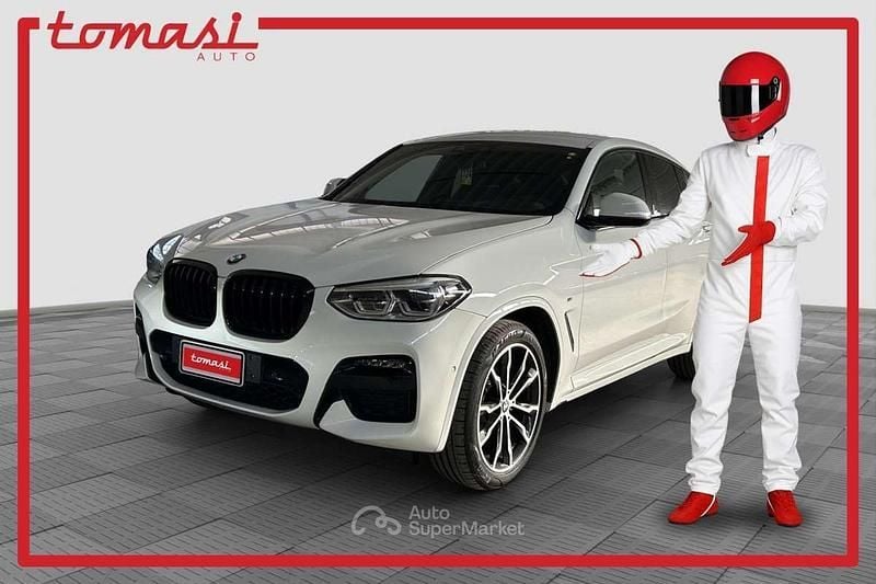 Usata BMW X4 M Sport 190 CV (139 kW) 2021 Alpine white SUV