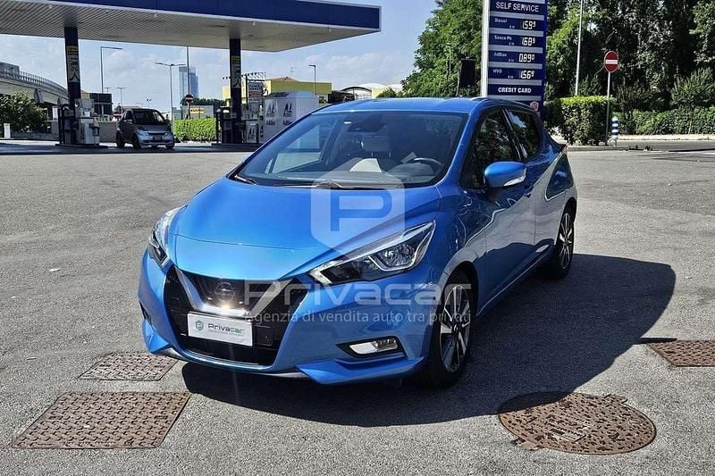Blu Usata 2017 Nissan Micra Acenta Due volumi | 10.000 € (Buon prezzo) - Immagine 1/4