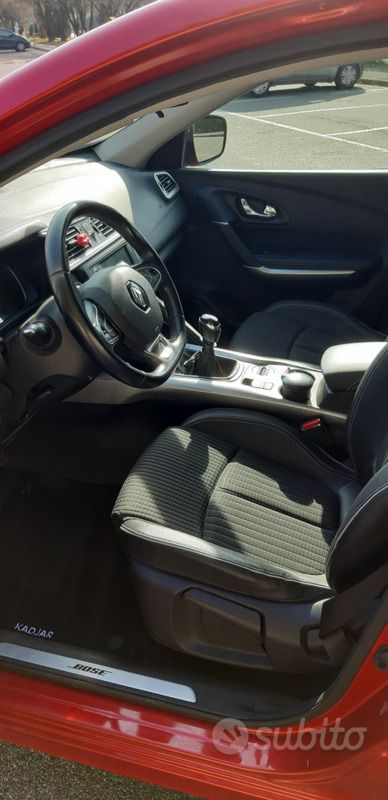 Usata Renault Kadjar Bose Edition 131 CV (96 kW) 2017 Rosso SUV