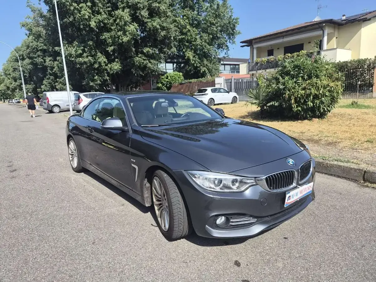 Usata BMW 420 Luxury Line 184 CV (135 kW) 2014 Nero Cabrio