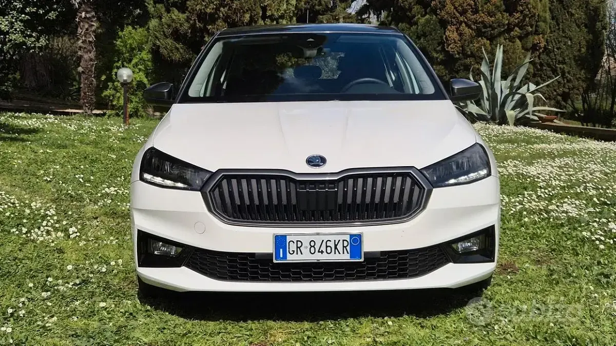 Usata Skoda Fabia Monte Carlo 95 CV (69 kW) 2023 Bianco Utilitaria