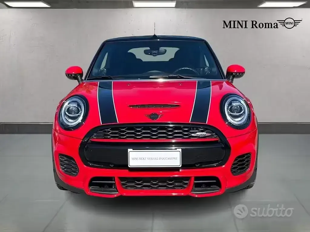 Usata Mini John Cooper Works Cabriolet 231 CV (169 kW) 2019 Rosso Cabrio