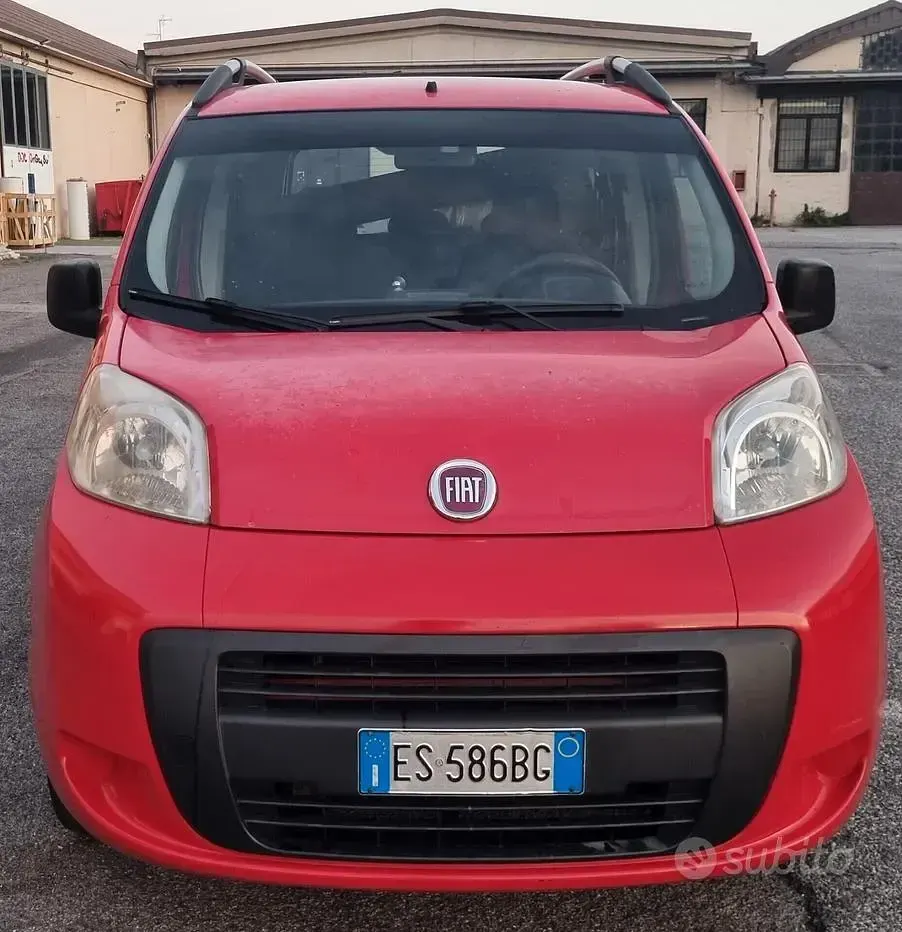 Usata Fiat Qubo Trekking 70 CV (51 kW) 2013 Rosso Monovolume