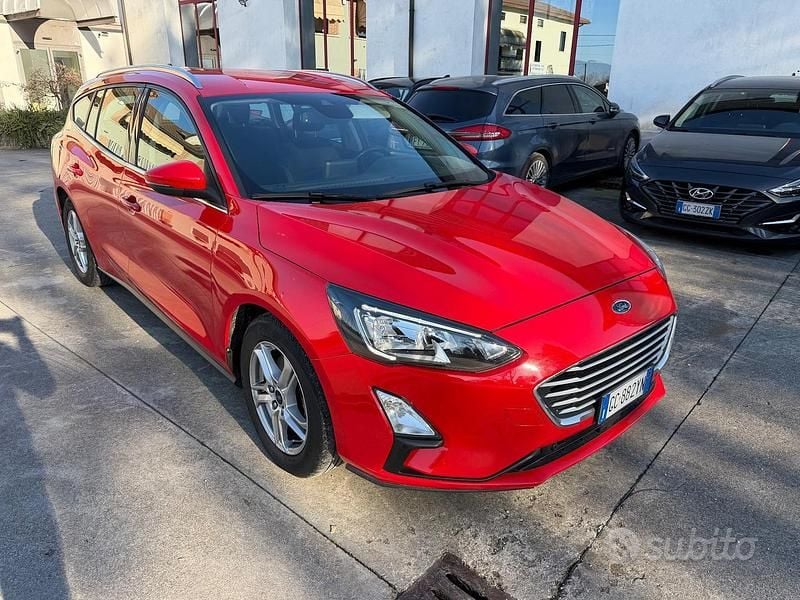 Rosso Usata 2021 Ford Focus Business Edition Station wagon | 8200 € (Super prezzo) - Immagine 1/4