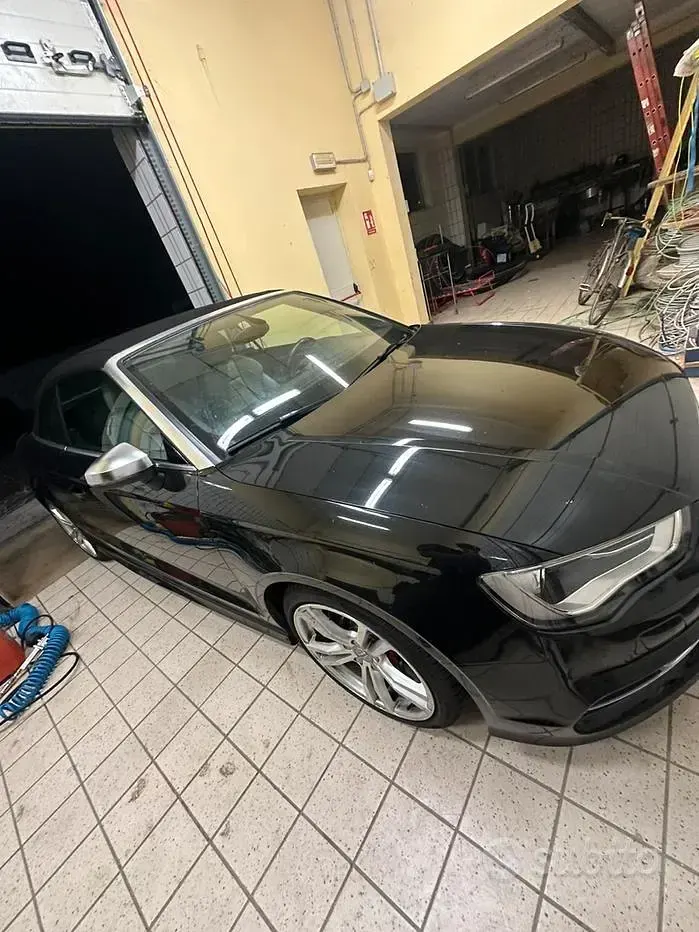 Usata Audi S3 Cabriolet 2015 Nero Cabrio