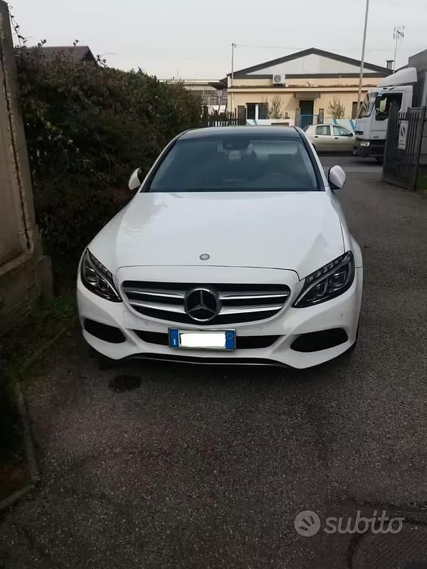Usata Mercedes C220 2016 Bianco Berlina