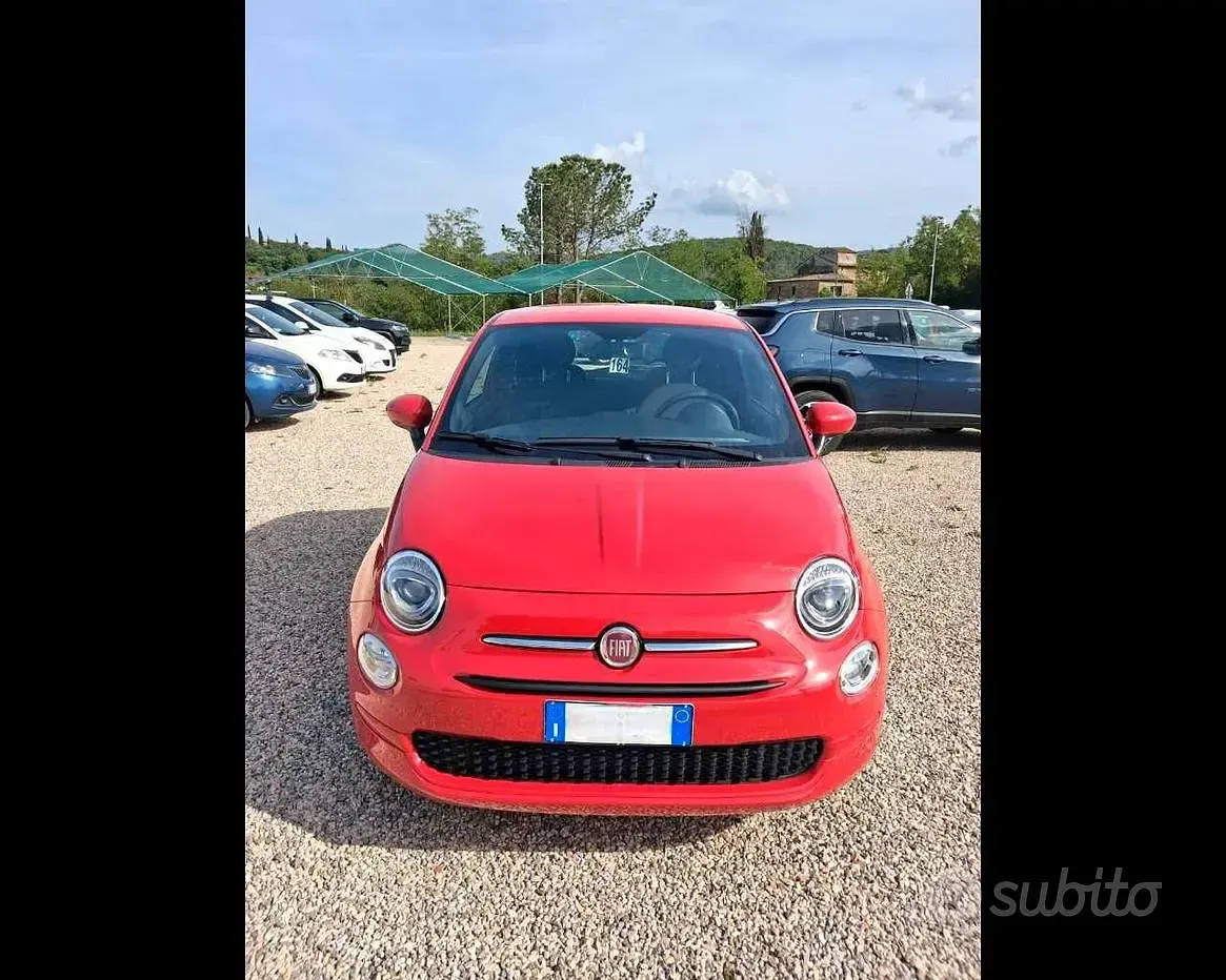 Usata Fiat 500 69 CV (50 kW) 2023 Rosso Berlina