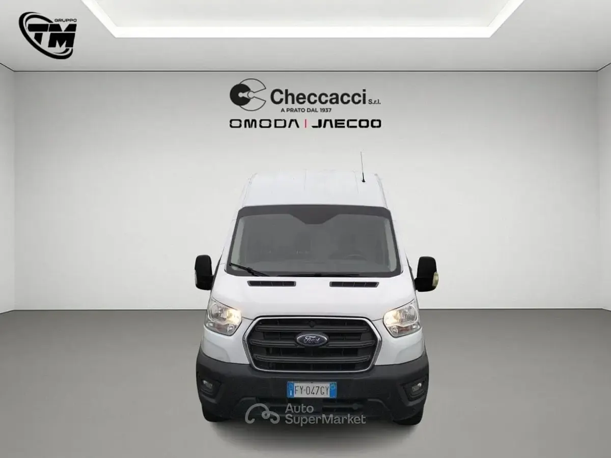 Occasion Ford Transit Trend 170 ch (125 kW) 2019 Blanc Berline
