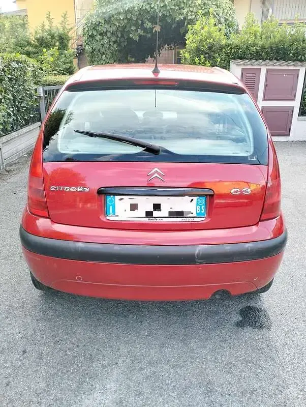 Usata Citroën C3 60 CV (44 kW) 2003 Rosso Berlina