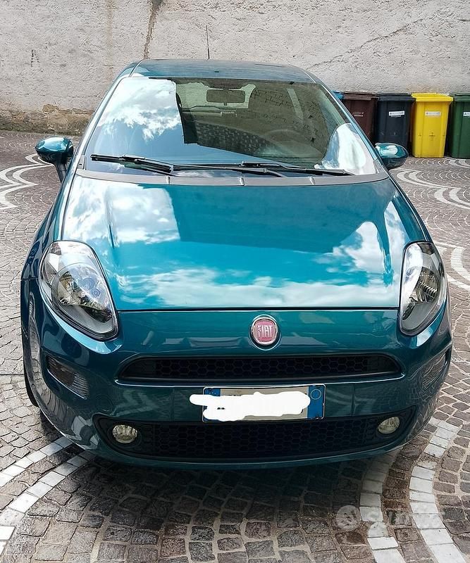Usata Fiat Punto Evo 75 CV (55 kW) 2012 Verde Utilitaria