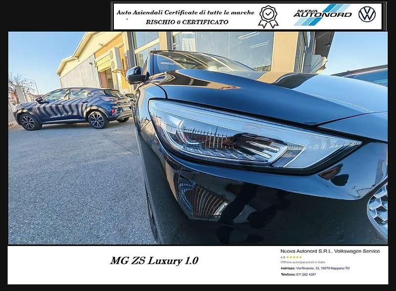 Nero metallizzato Usata 2023 MG ZS Luxury SUV | 13.150 € (Buon prezzo) - Immagine 1/4