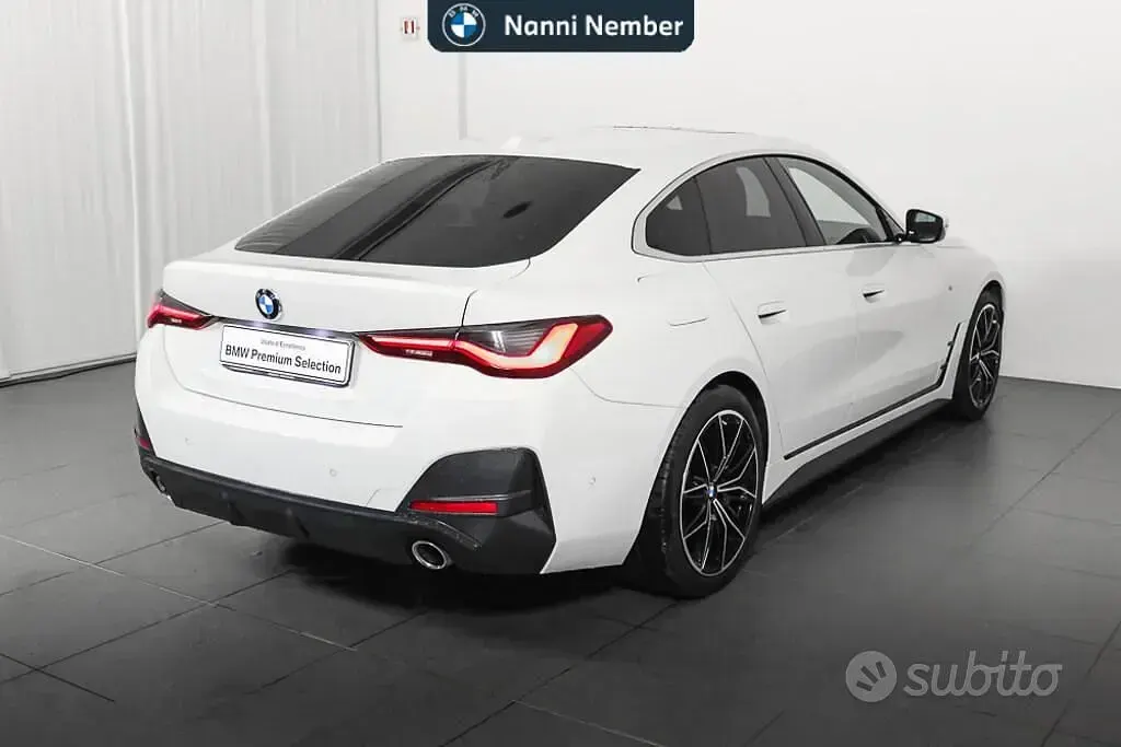 Usata BMW 420 Gran Coupé M Sport 190 CV (139 kW) 2023 Bianco Coupé
