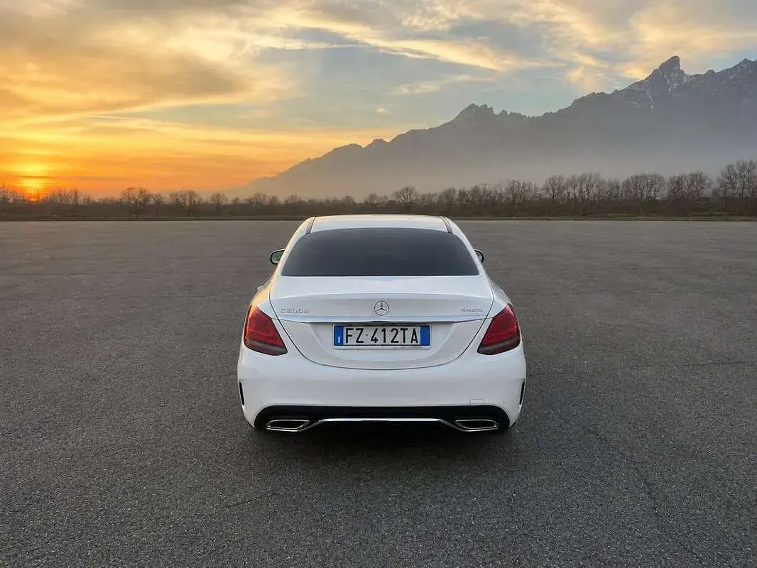 Brugt Mercedes C300 Premium 245 HK (180 kW) 2019 Hvid Sedan